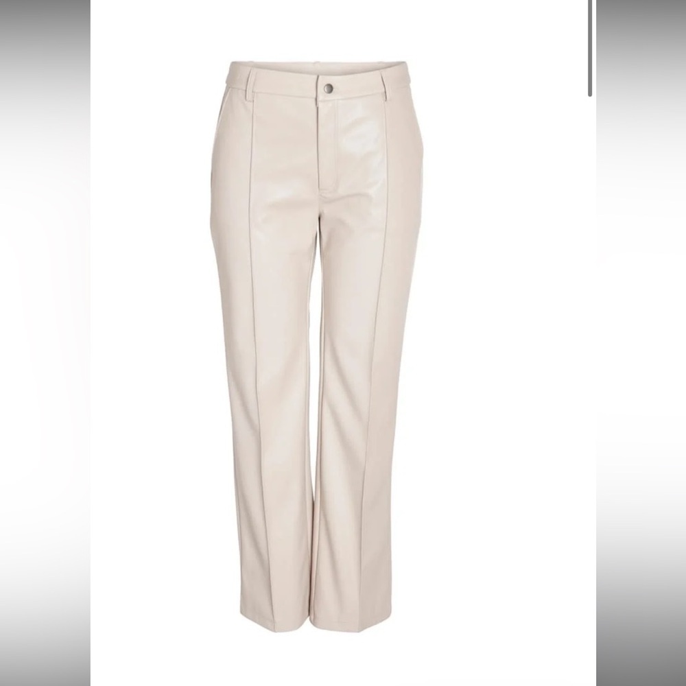 Noisy May Women’s PU High Waist Vegan leather Pants Size Medium NWT